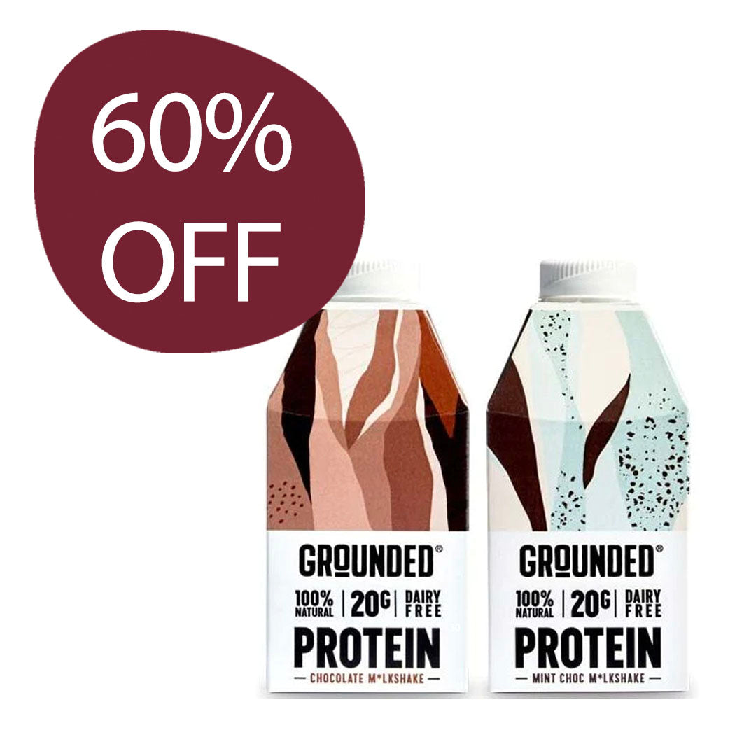 60% Off Grounded Protein Shakes