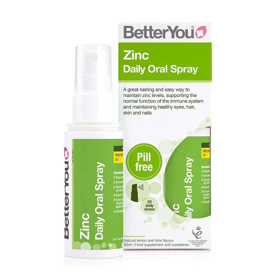 BetterYou Zinc Oral Spray 50ml