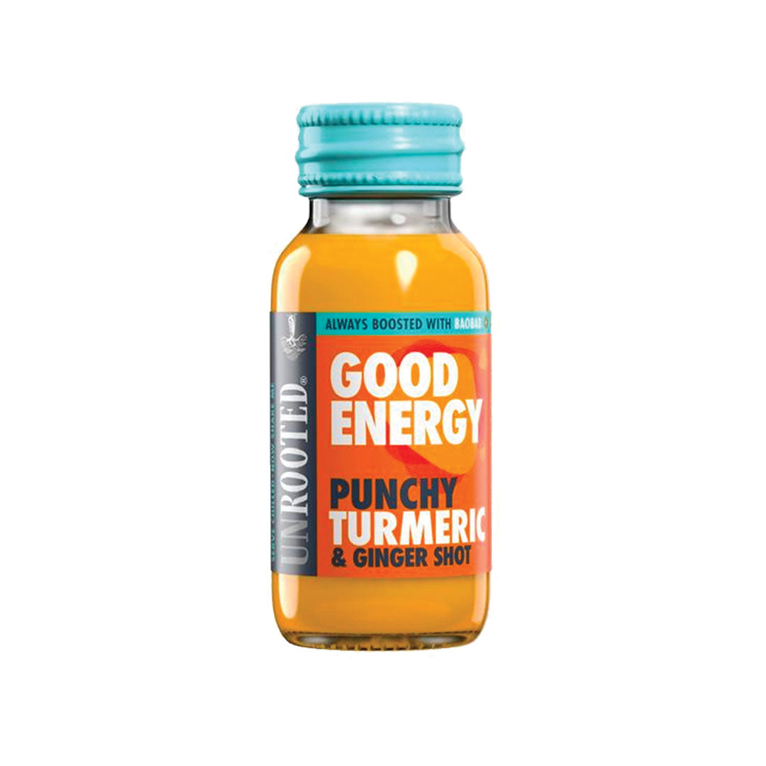 Unrooted Punchy Turmeric Ginger Shot 60ml