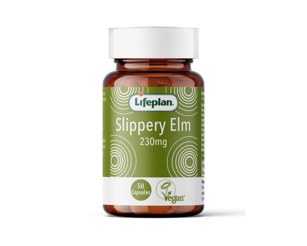 Lifeplan Slippery Elm 130mg 50 Capsules