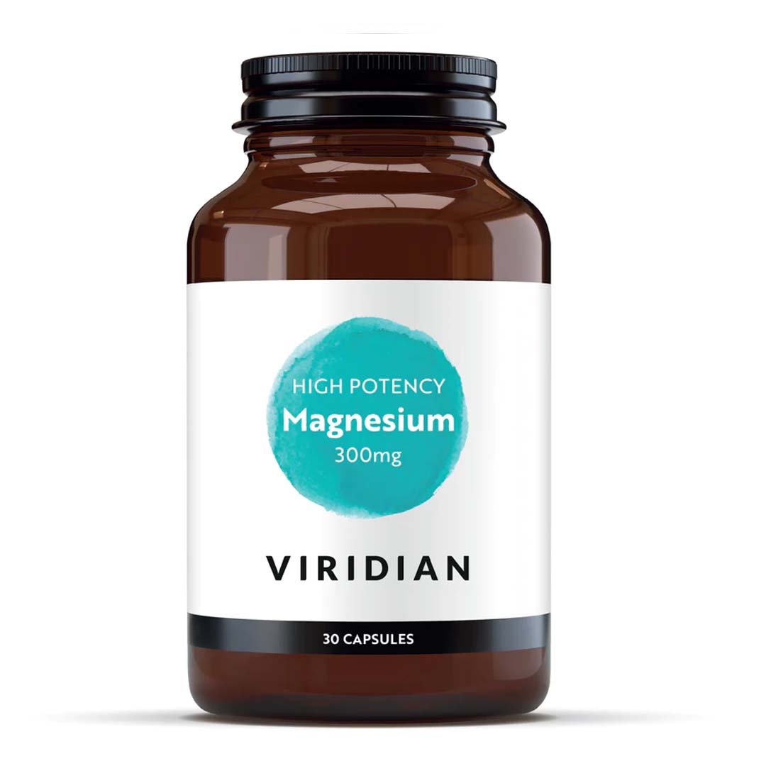 Viridian High Potency Magnesium 300mg 30 Capsules