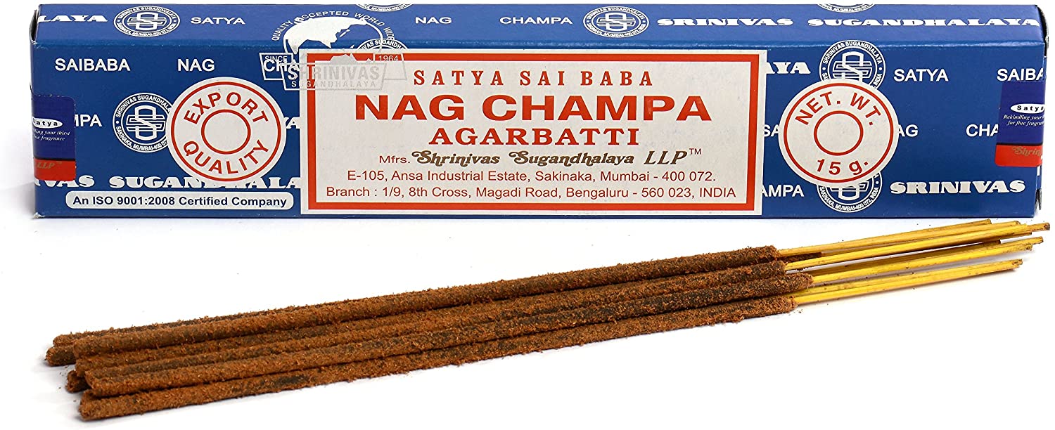 Satya Nag Champa Agarbatti Incense 15 Sticks