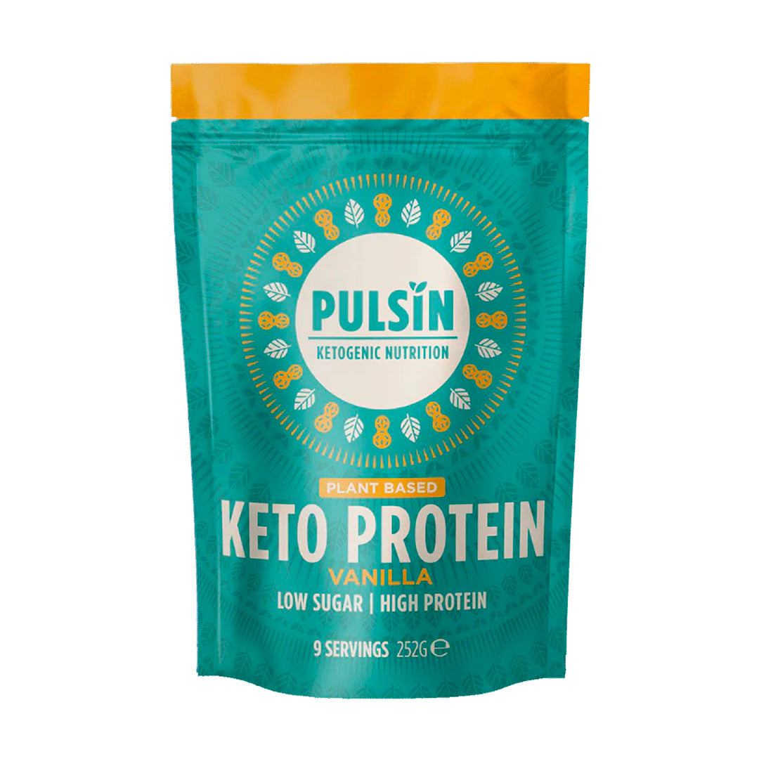 Pulsin Vanilla Keto Protein Powder 252g