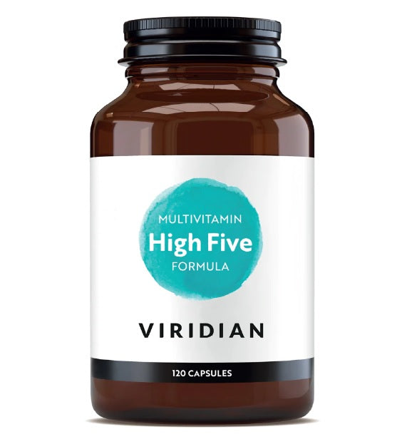 Viridian High Five Multivitamin & Mineral Formula 120 Capsules