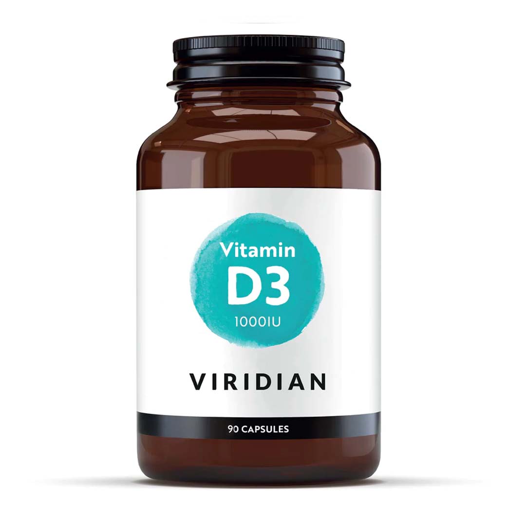 Viridian D3 1000IU 90 Capsules