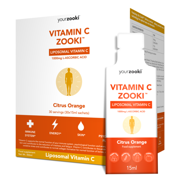 €10 Off Zooki Liposomal Vitamin C 30 Sachets- Now only €39.99