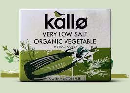 Kallo Low Salt Organic Vegetable Stock Cubes