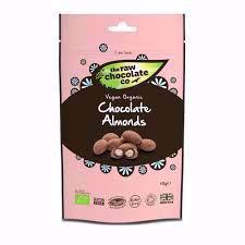 Raw Chocolate Almonds  110g