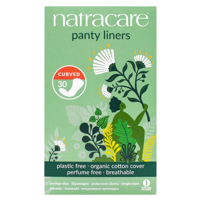 Natracare Curved Panty Liners 30s