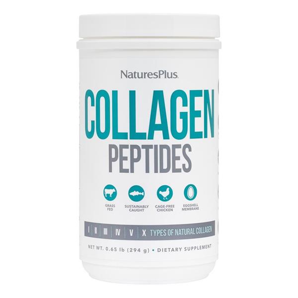Natures Plus Collagen Peptides 294g - Get FREE Sukin Rosehip Oil With Purchase