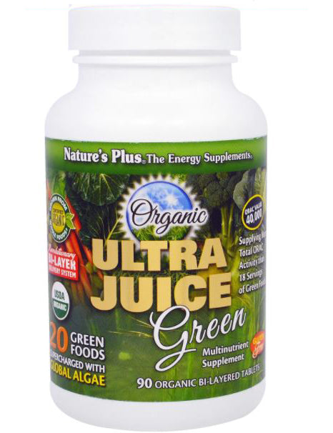 Natures Plus Ultra Juice Green 90 Tablets