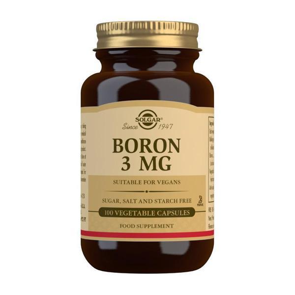 Solgar Boron 3mg 100 Capsules