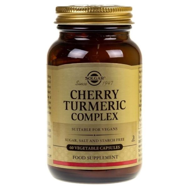 Solgar Cherry Turmeric Complex 60 Capsules