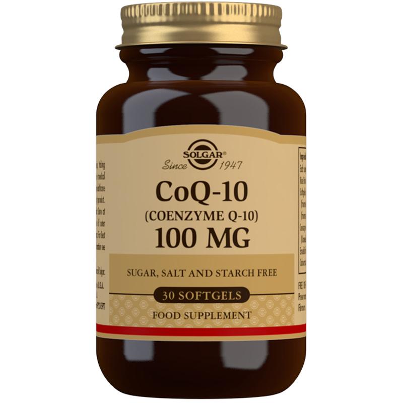 Solgar CoQ10 100mg 30 Softgels