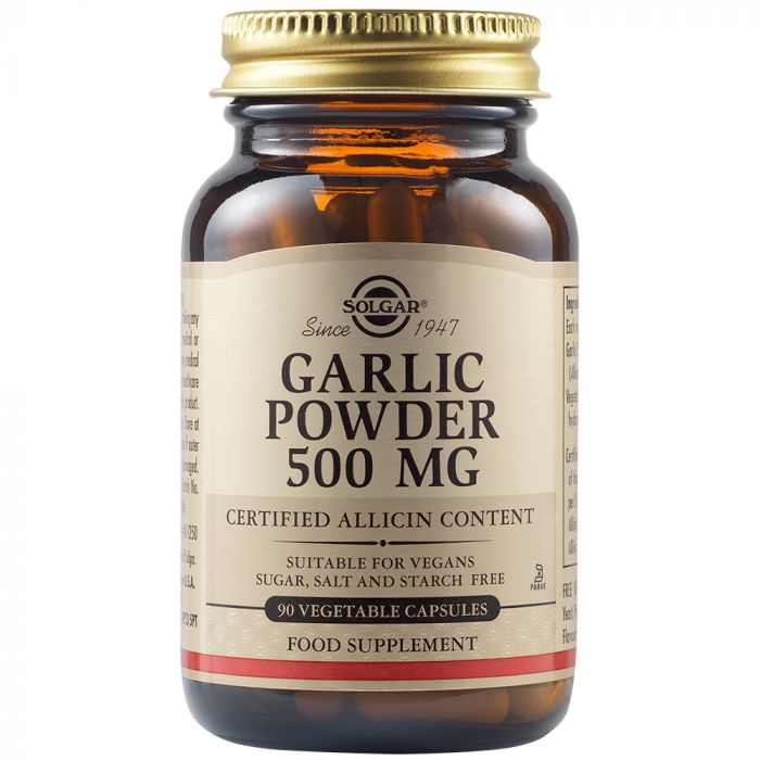 Solgar Garlic Powder 500mg 90 Capsules