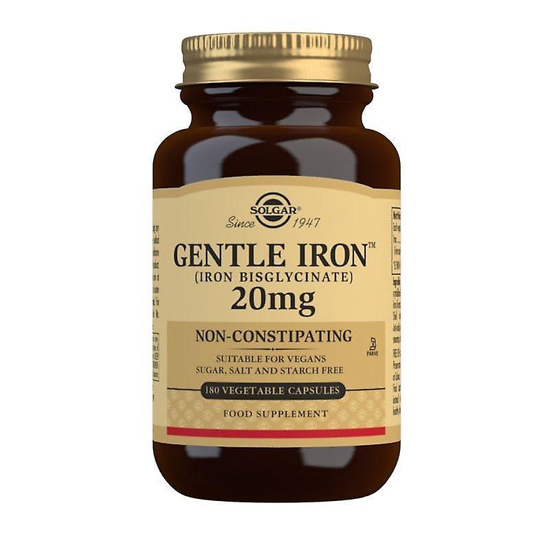 Solgar Gentle Iron 20mg 180 Capsules