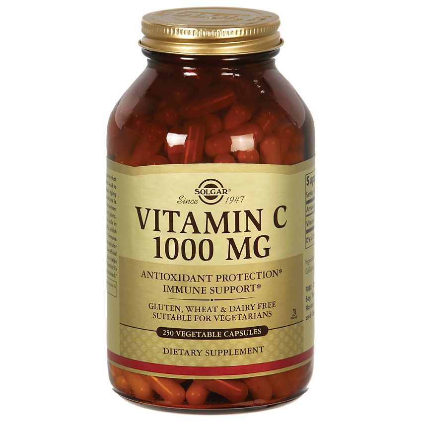 Solgar Vitamin C 1000mg 250 Capsules