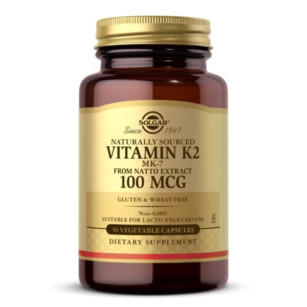 Solgar Vitamin K2 100ug 50 Capsules