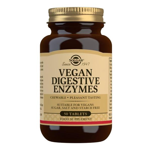 Solgar Vegan Digestive Enzymes 50 Tablets