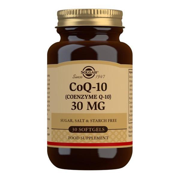 Solgar CoQ10 30mg 30 softgels