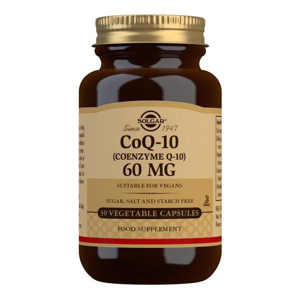 Solgar CoQ10 60mg 30 Capsules