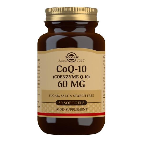 Solgar CoQ10 60mg 30 softgels