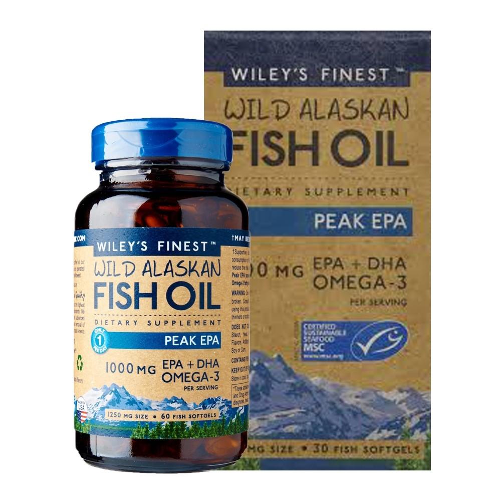 Wileys Finest Fish Oil Peak EPA 30 capsules