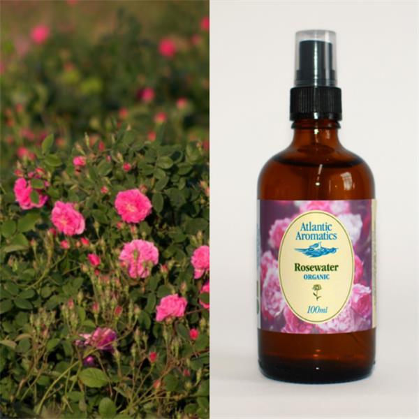 Atlantic Aromatics Organic Rosewater 100ml