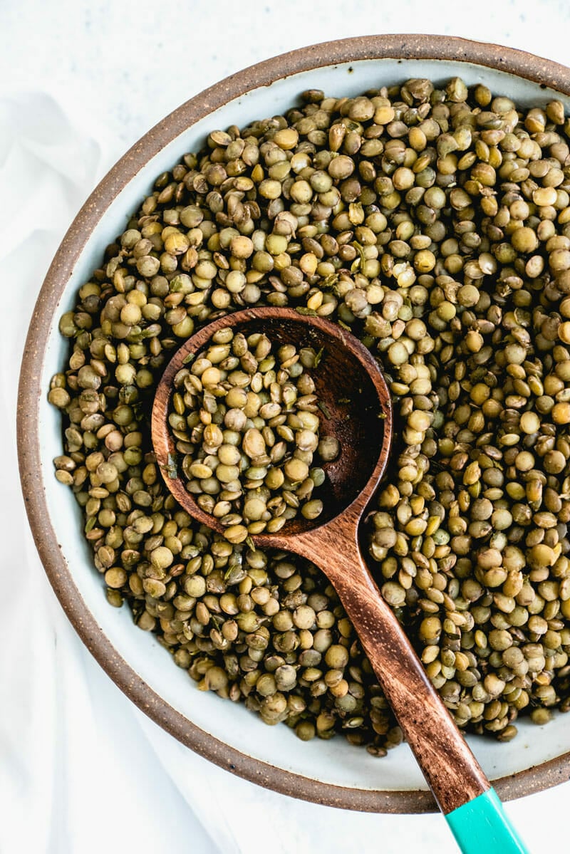 Organic Green Lentils 500g