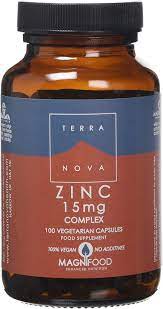 Terranova Zinc Complex 15mg 100 Capsules