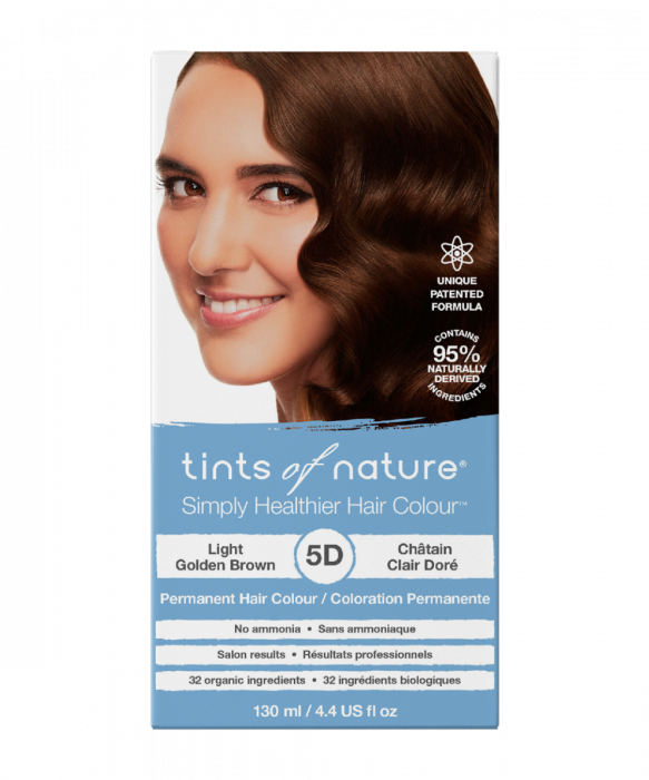 Tints of Nature 5D Light Golden Brown Permanent Hair Dye