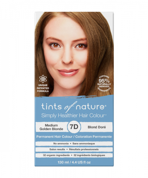 Tints of Nature 7D Medium Golden Blonde Permanent Hair Dye