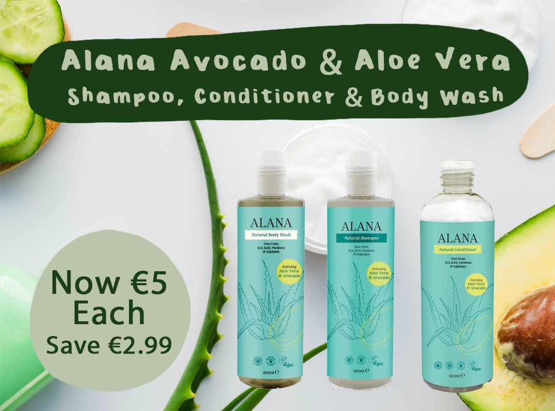 Alana Avocado & Aloe Vera Body Care Range Now €5