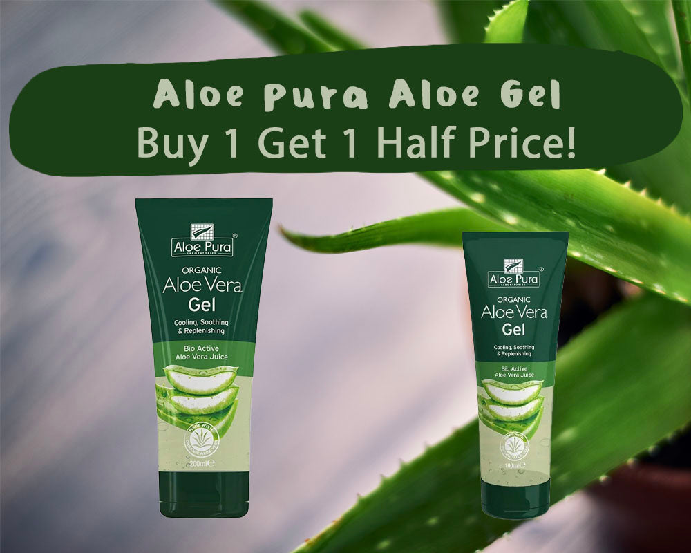 Buy 1 Get 1 Half Price Aloe Pura Aloe Vera Gels