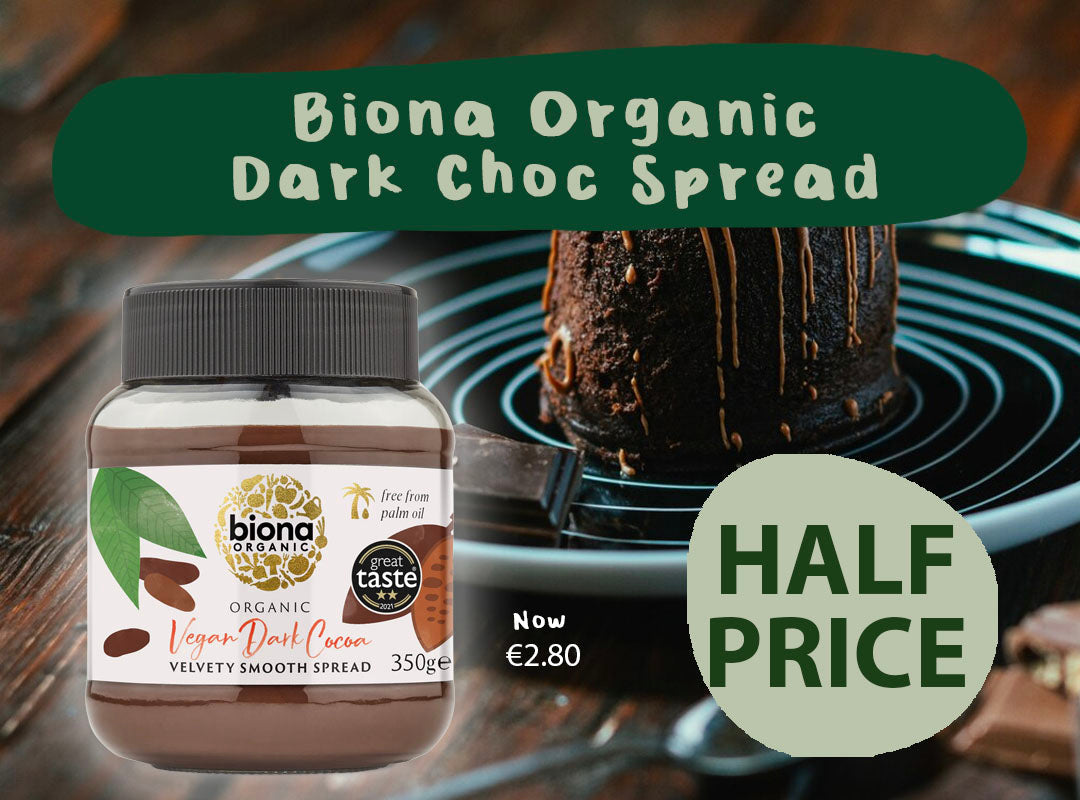 Half Price Biona Organic Dark Cocoa Spread