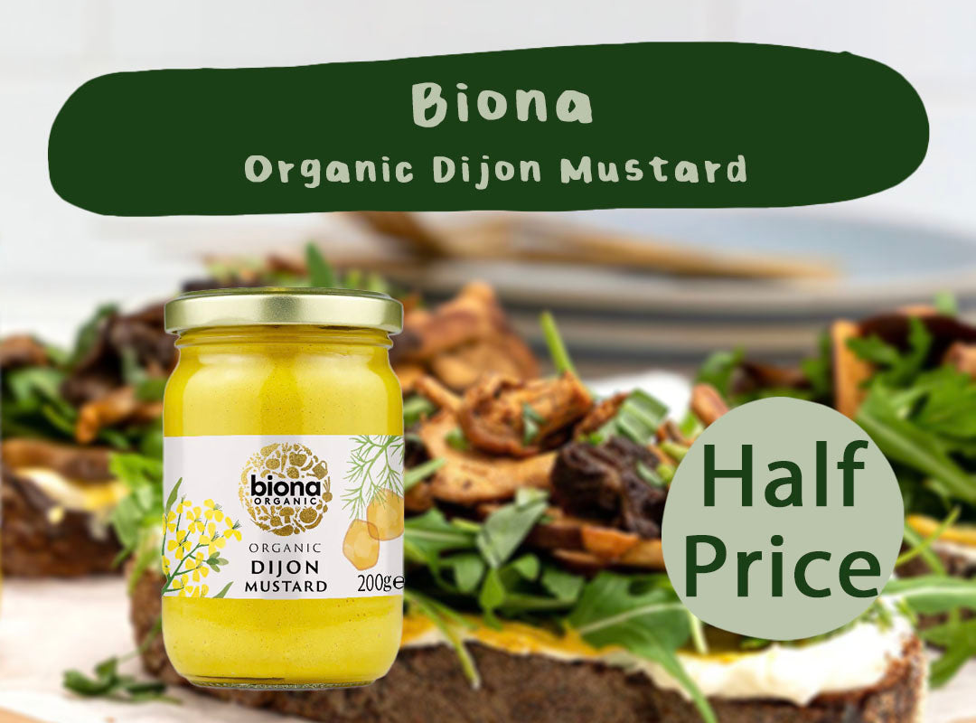 Half Price Biona Dijon Mustard