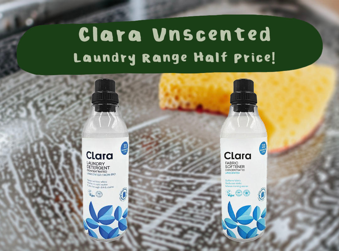 Half Price Clara Unscented Laundry Range