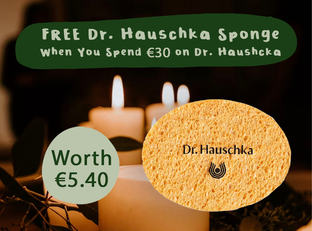 FREE Dr. Hauschka Cosmetic Sponge When You Spend €30 On Any Dr. Hauschka Product