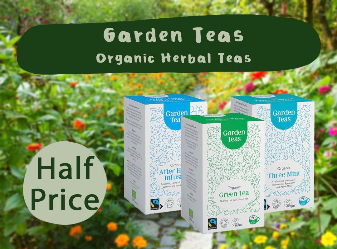 Half Price Garden Teas Range — Here's Health