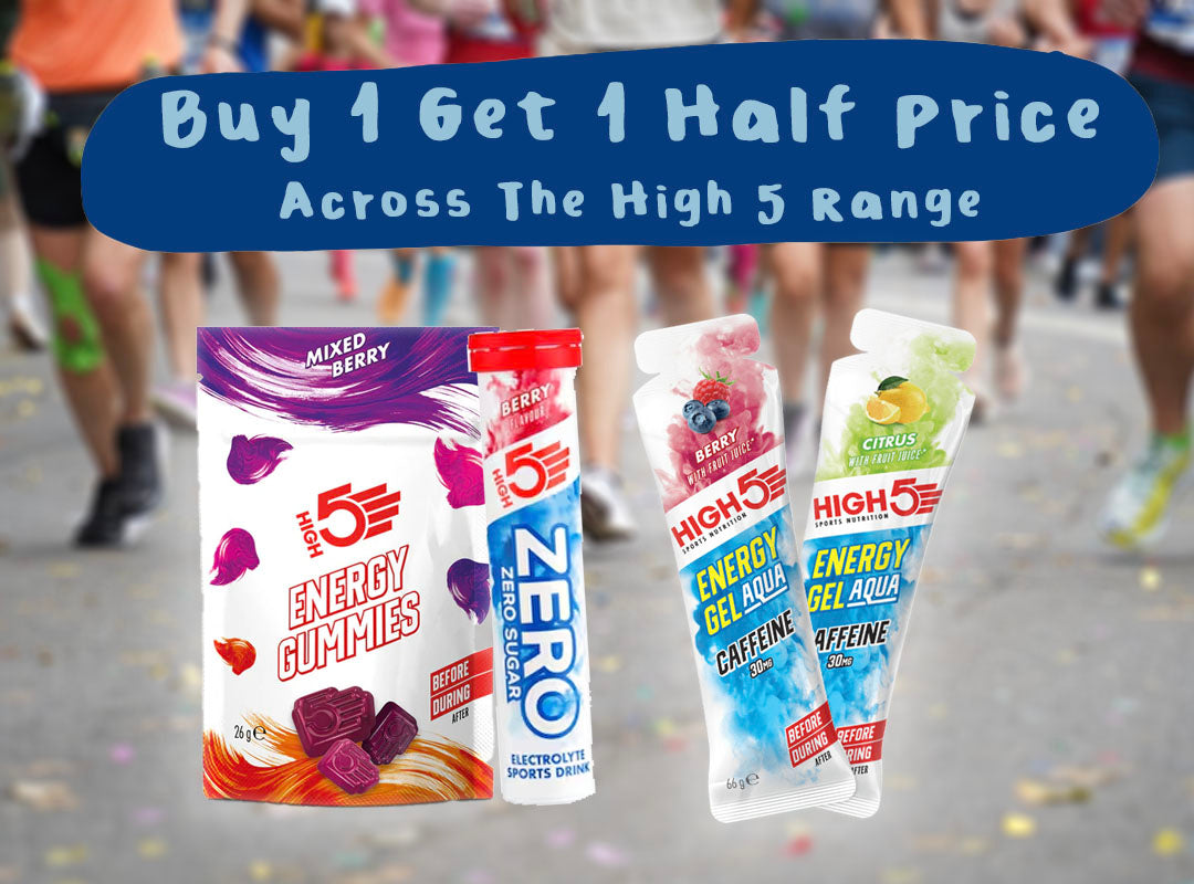 Buy 1 Get 1 Half Price High 5 Sports Supplements