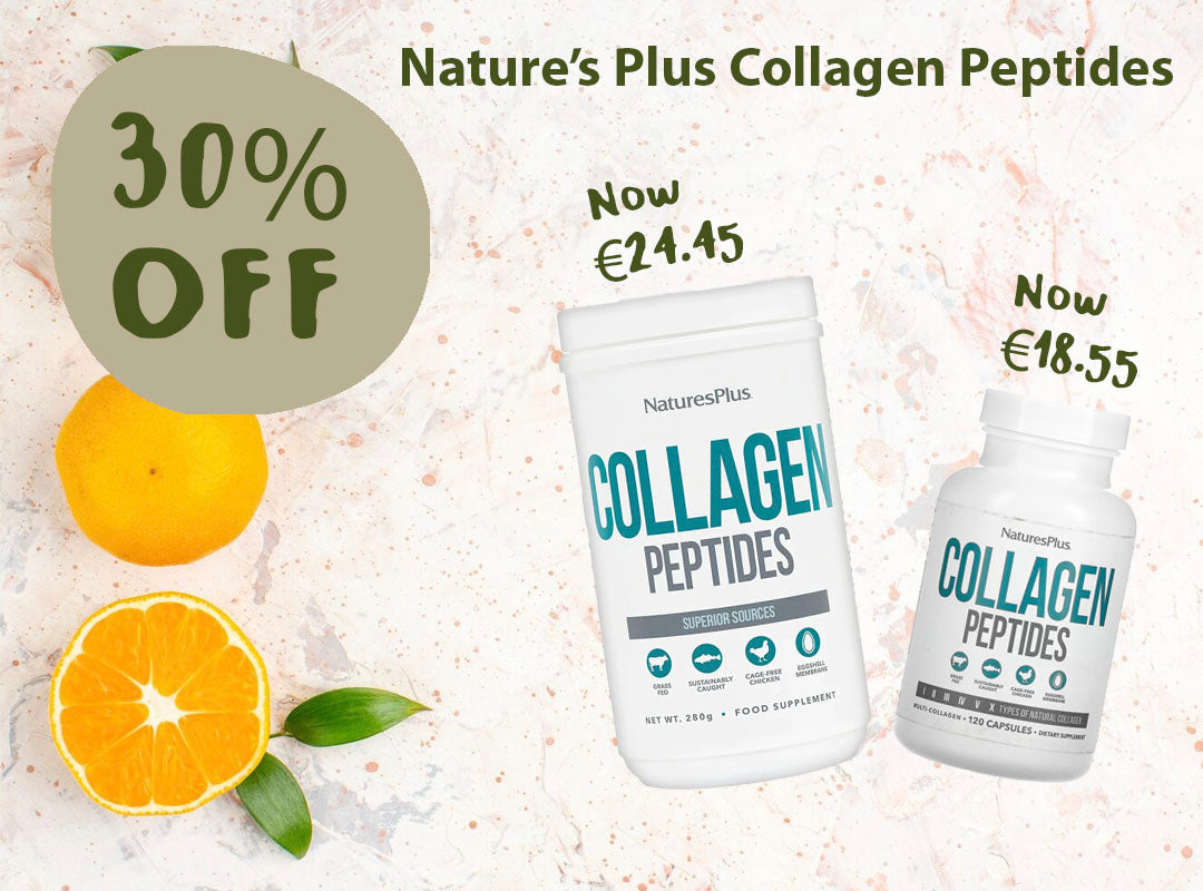 30% Off Nature's Plus Collagen Peptides Range