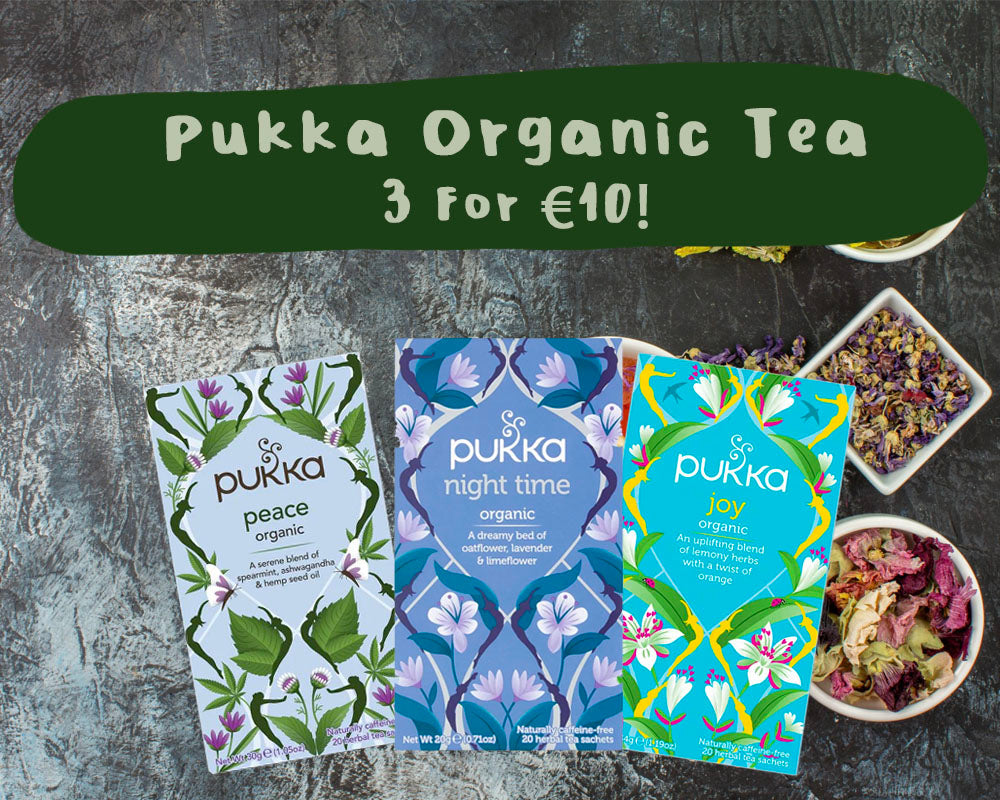 3 For €10 Across The Pukka Tea Range