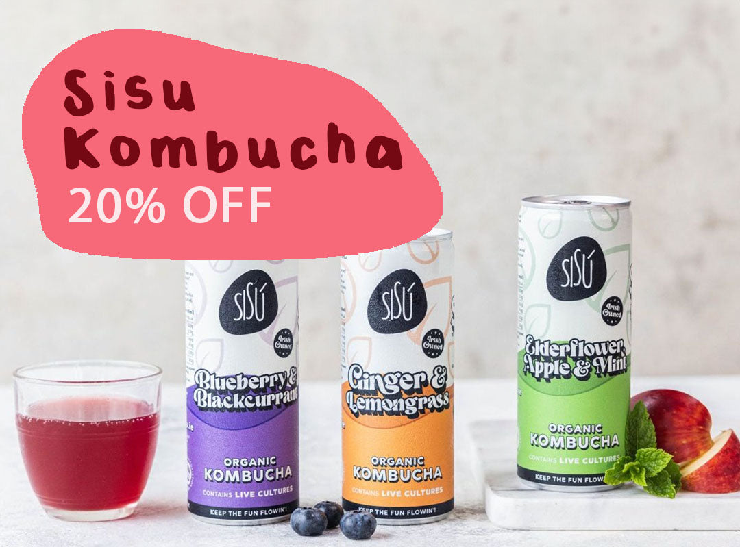 20% Off Sisú Organic Kombucha