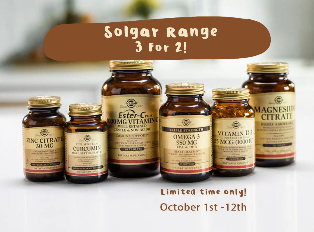 3 For 2 Across The Entire Solgar Range