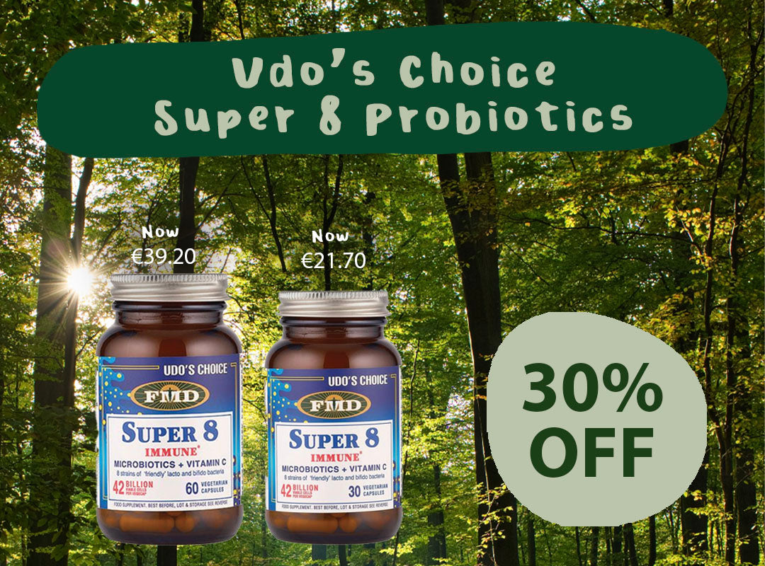 Udo's Choice Super 8 Capsules 30% Off