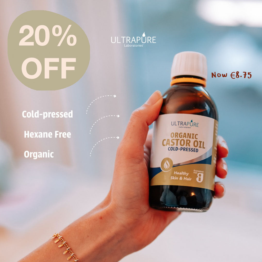 20% Off Ultrapure Organic Castor Oil