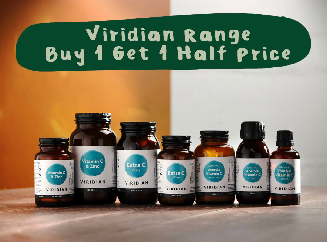 Buy 1 Get 1 Half Price Across The Viridian Range