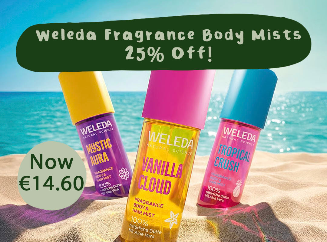25% Off Weleda Hair & Body Frangrance Mists