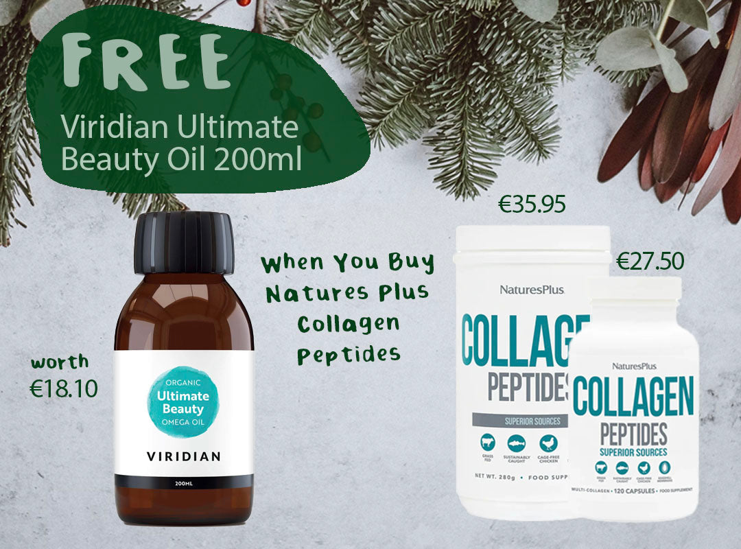 Free Sukin Organic Rosehip Oil 25ml worth €17.99 with Vital Protein 567g Purchase