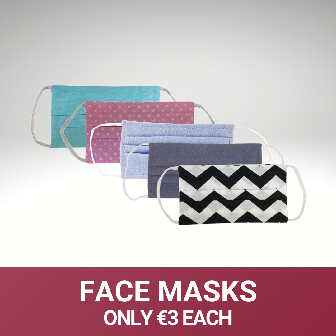 Face Masks Only €3.00 each